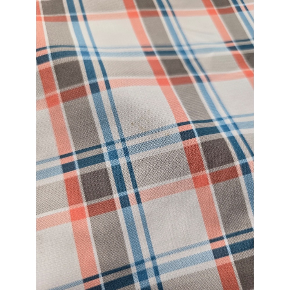 Realtree Fishing Plaid Short Sleeve Button Up Shirt Blue Moon Mens 3XL - Picture 9 of 10